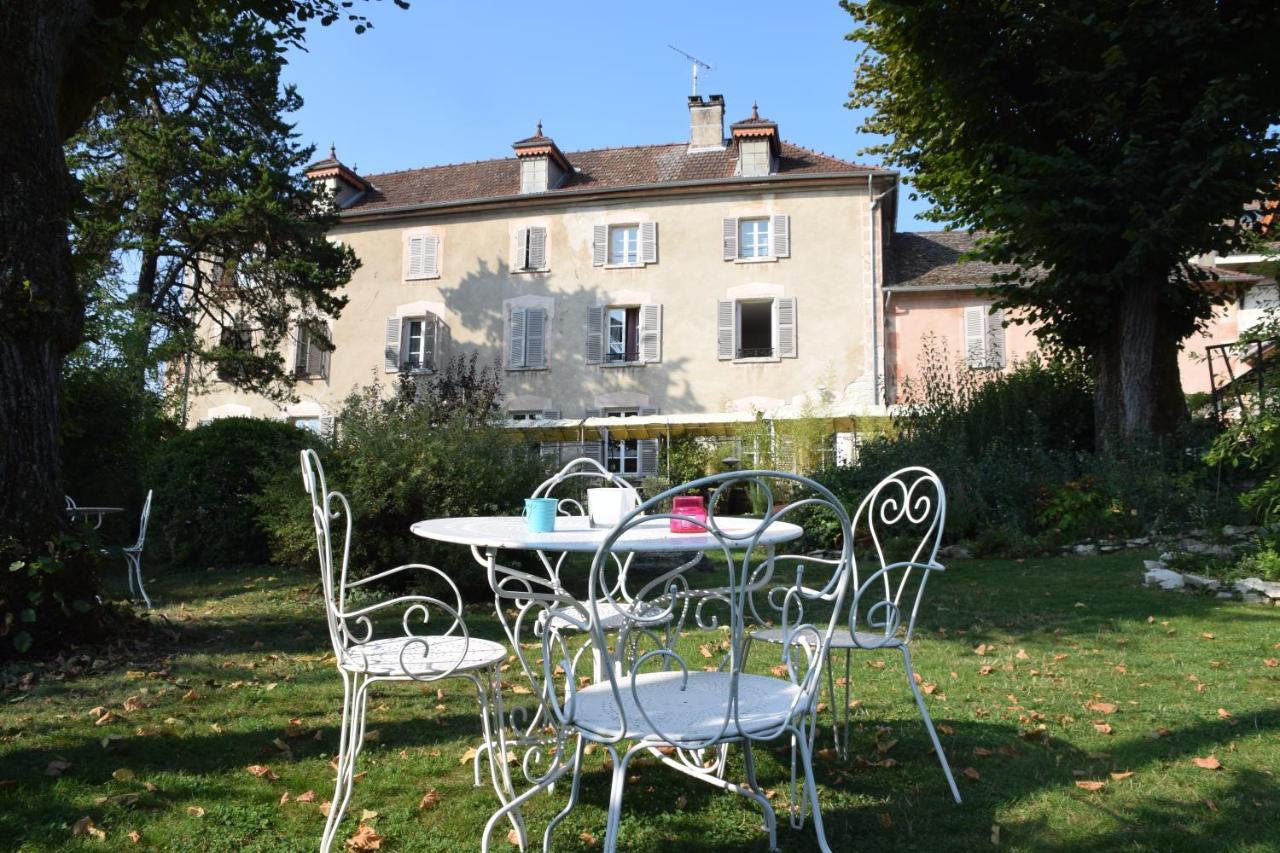 Chambres Et Table L' Echappee Bouvesse-Quirieu Luaran gambar